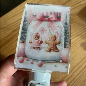 Handmade Gingerbread men and woman nightlight